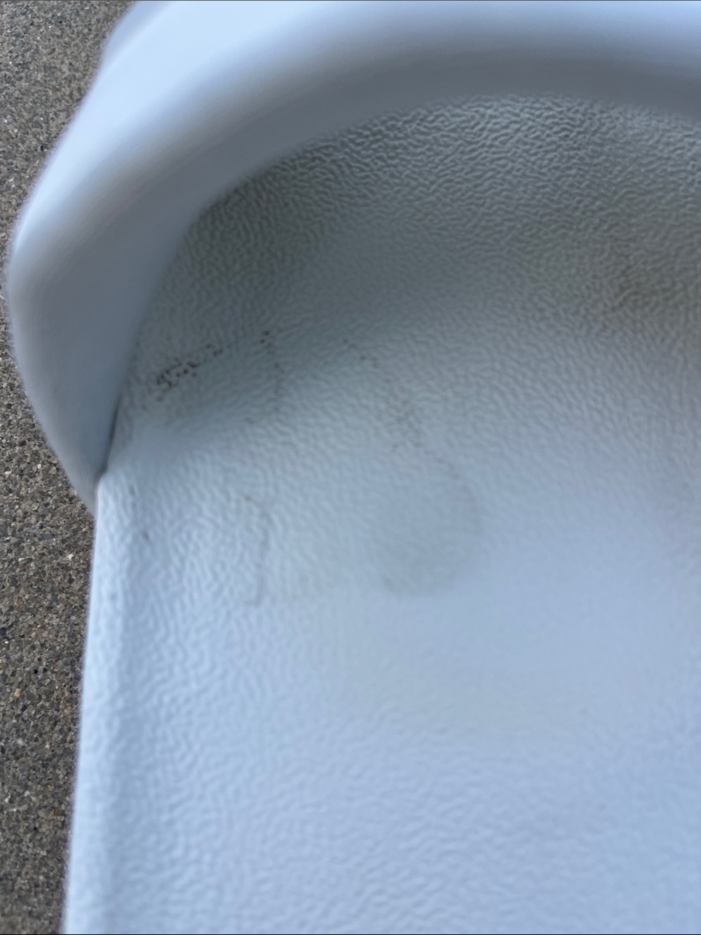 Nike White Slide Sandals with Embossed Logo - Picture 6 of 8
